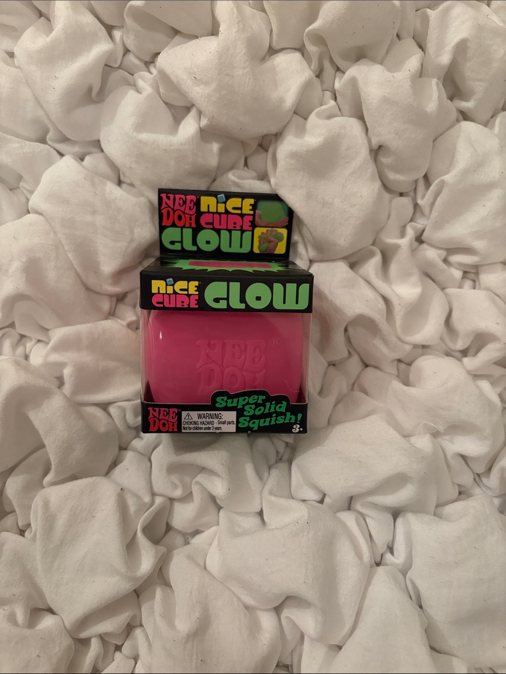 Needoh Nice Cube Glow Schylling Sensory Toy